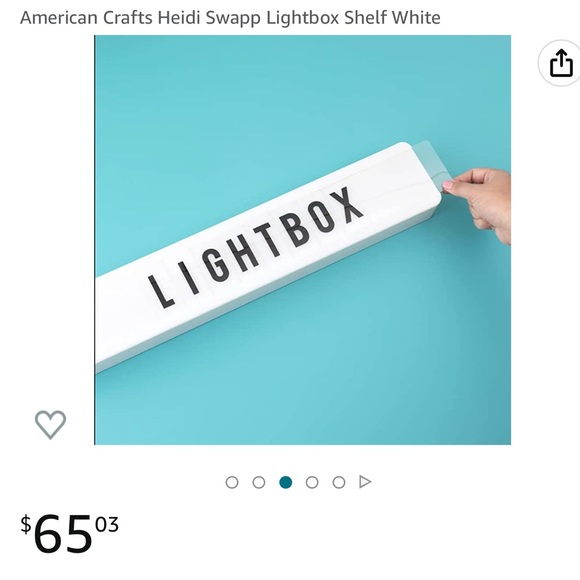 Heidi Swapp Lightbox - Picture 2 of 8